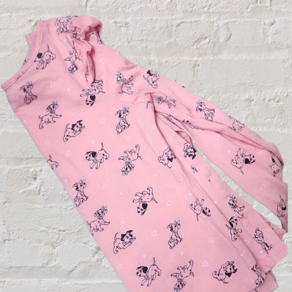 101 Dalmations, Disney, Hearts Pink Tee, - Picture 1 of 9